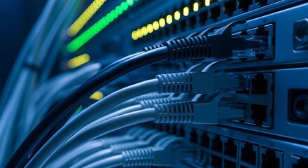 Structured network cabling and switching